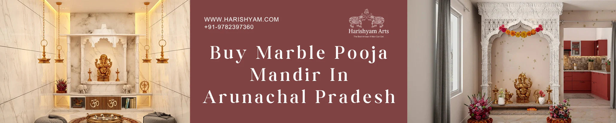 Buy Marble Pooja Mandir In Arunachal Pradesh