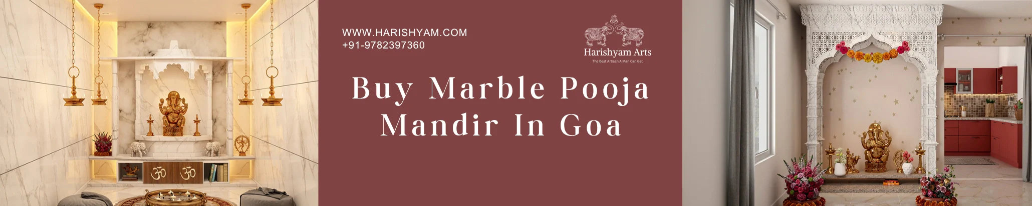 Buy Marble Pooja Mandir In Goa