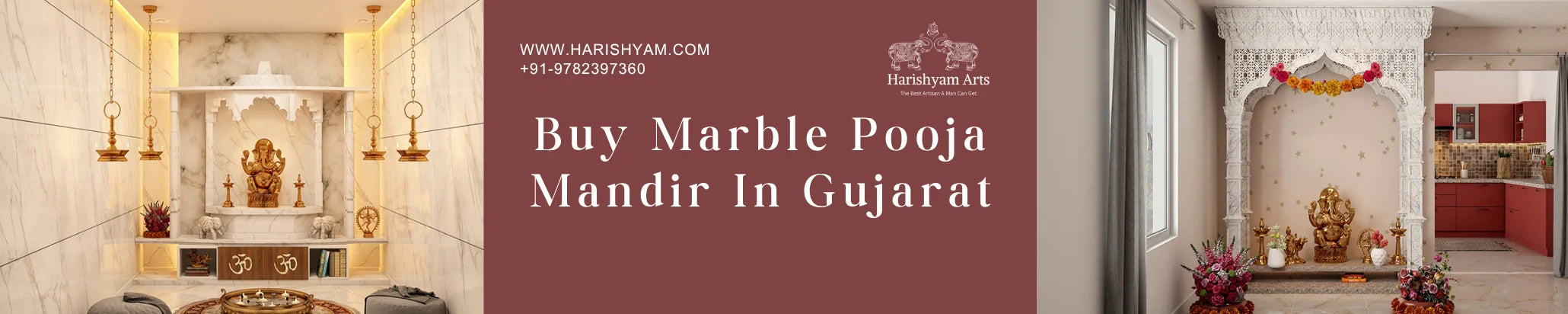 Buy Marble Pooja Mandir In Gujarat