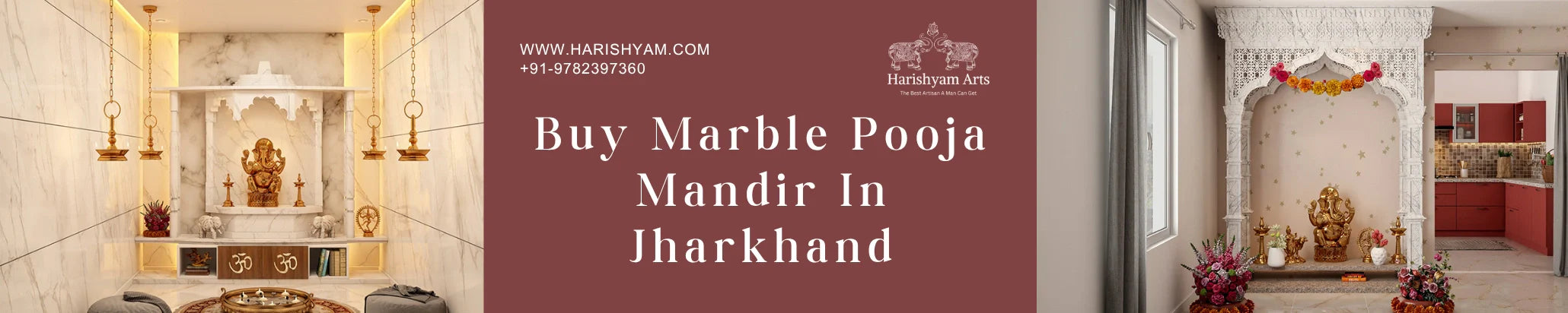 Buy Marble Pooja Mandir In Jharkhand