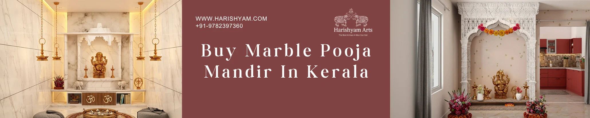 Buy Marble Pooja Mandir In Kerala