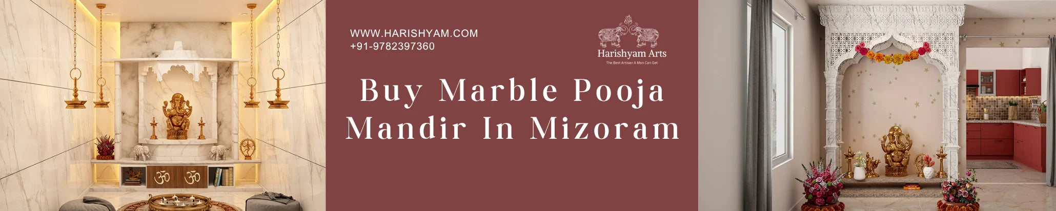 Buy Marble Pooja Mandir In Mizoram