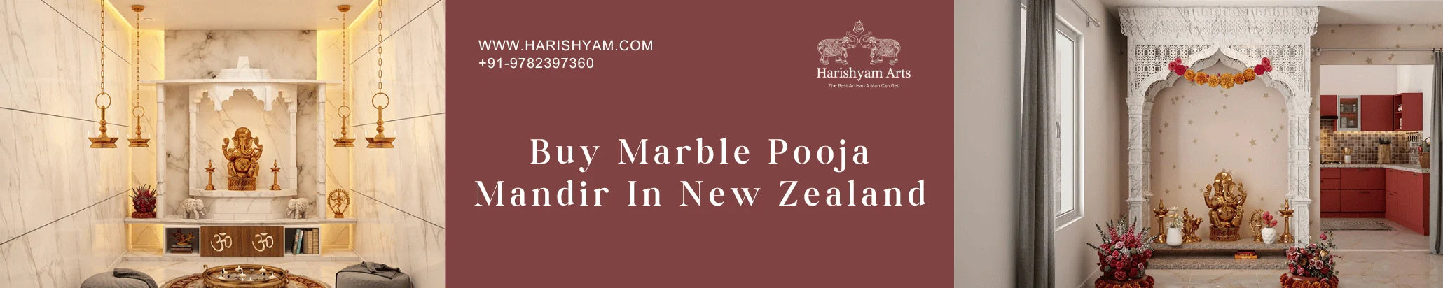 Buy Marble Pooja Mandir In New Zealand