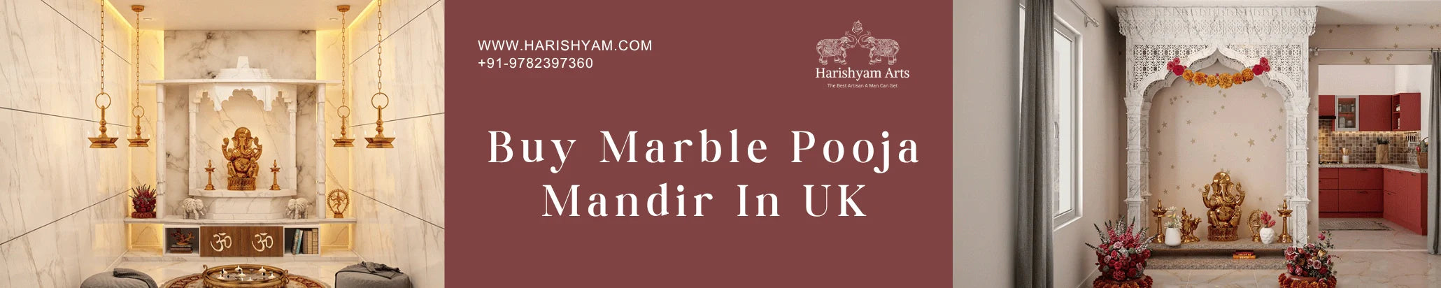 Buy Marble Pooja Mandir In UK