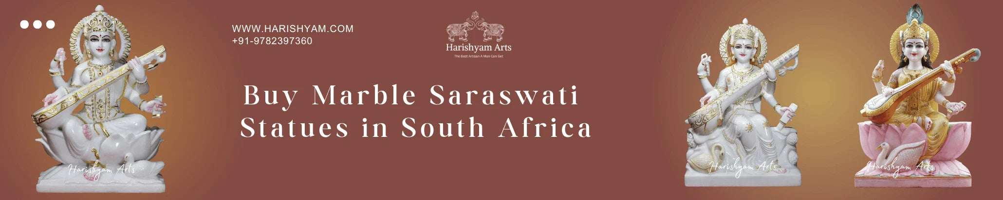 Buy Marble Saraswati Statues in South Africa