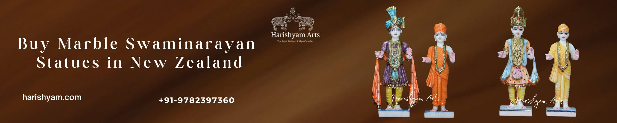 Buy Marble Swaminarayan Statues in New Zealand