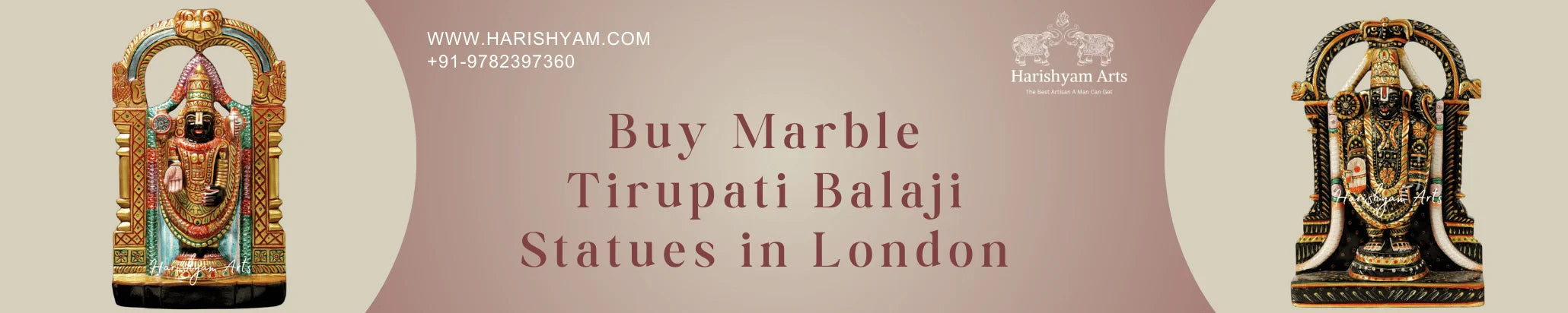 Buy Marble Tirupati Balaji Statues in London