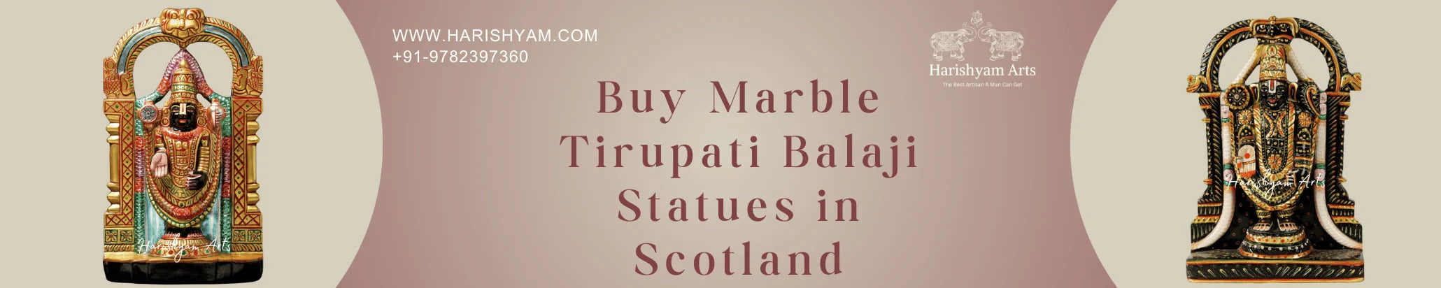 Buy Marble Tirupati Balaji Statues in Scotland