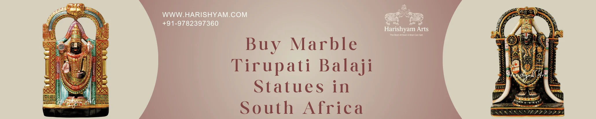 Buy Marble Tirupati Balaji Statues in South Africa