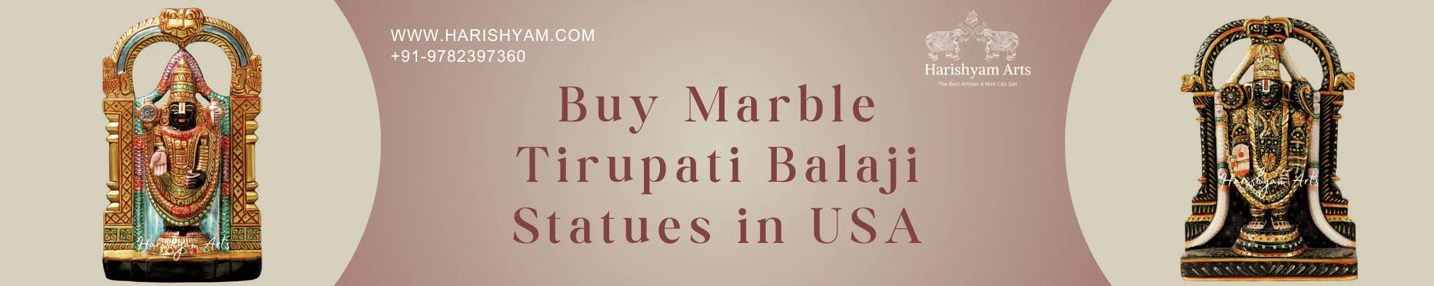 Buy Marble Tirupati Balaji Statues in UK