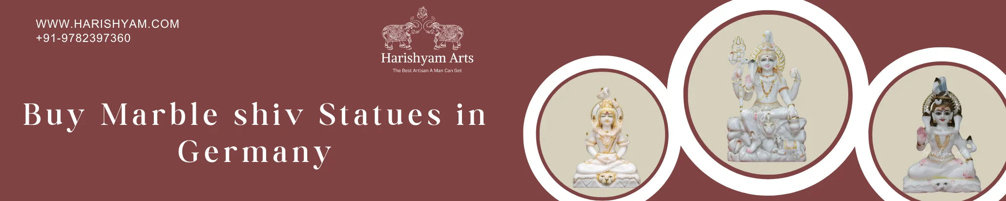 Buy Shiva Marble Statues in Germany