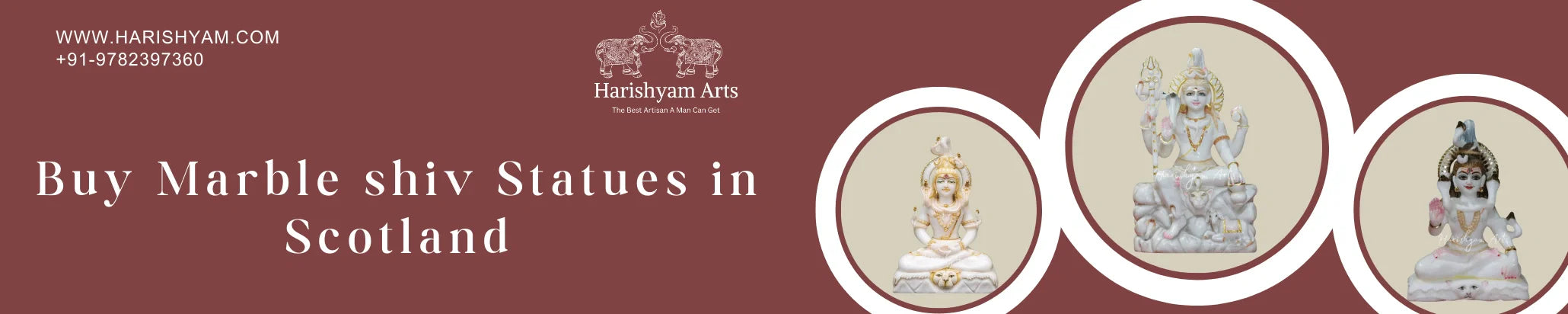 Buy Shiva Marble Statues in Scotland