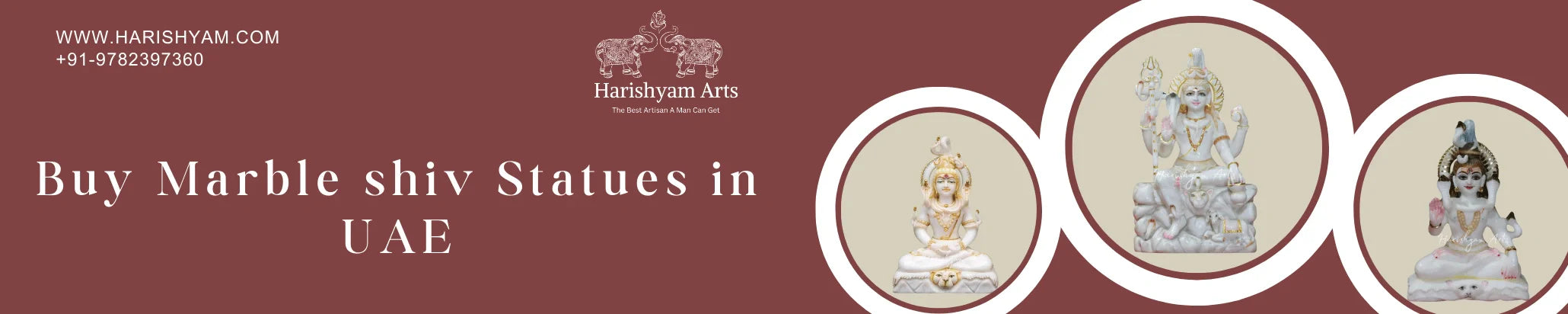 Buy Shiva Marble Statues in UAE