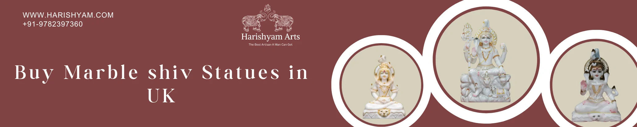 Buy Shiva Marble Statues in UK
