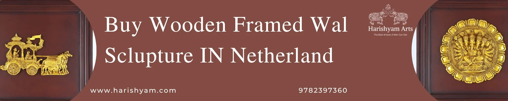 Buy Wooden Framed Wal Sclupture IN Netherland