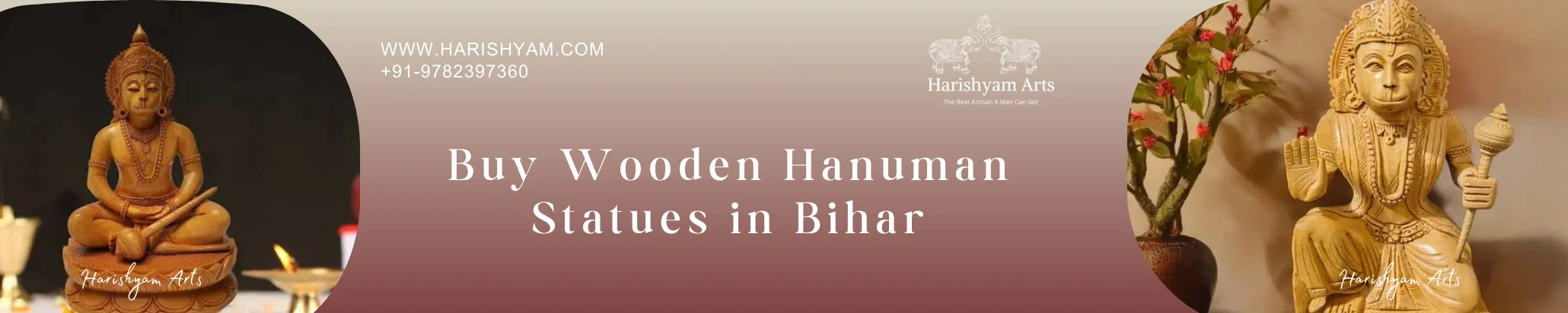 Buy Wooden Hanuman Statues in Bihar