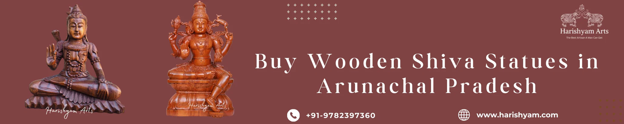 Buy Wooden Shiva Statues in Arunachal Pradesh