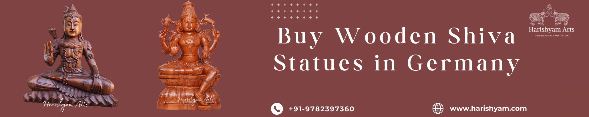 Buy Wooden Shiva Statues in Germany