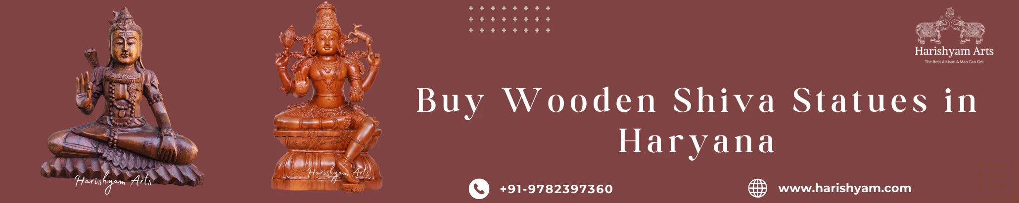 Buy Wooden Shiva Statues in Haryana