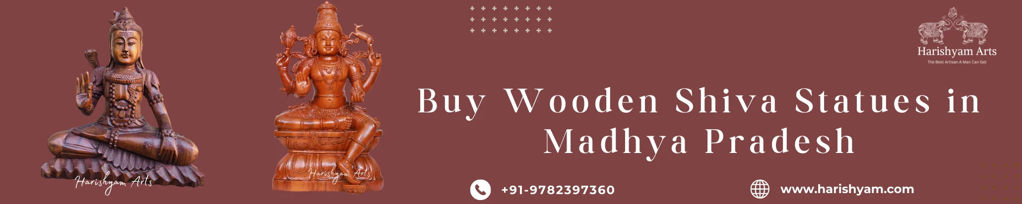 Buy Wooden Shiva Statues in Madhya Pradesh