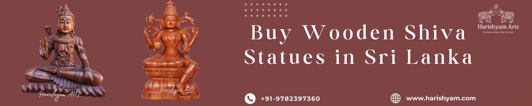 Buy Wooden Shiva Statues in Sri Lanka