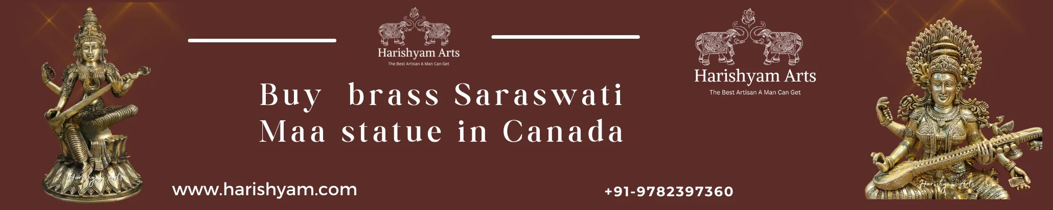 Buy Brass Saraswati Maa Statues in South Africa