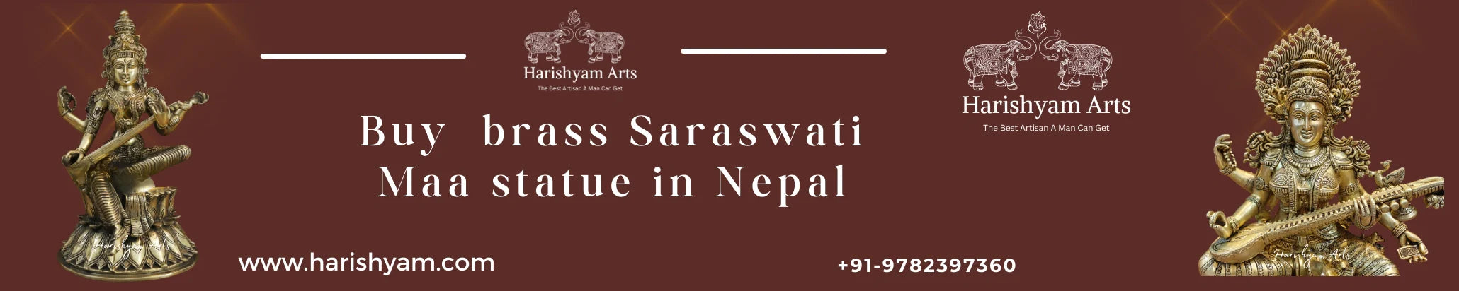 Buy Brass Saraswati Maa Statues in Nepal