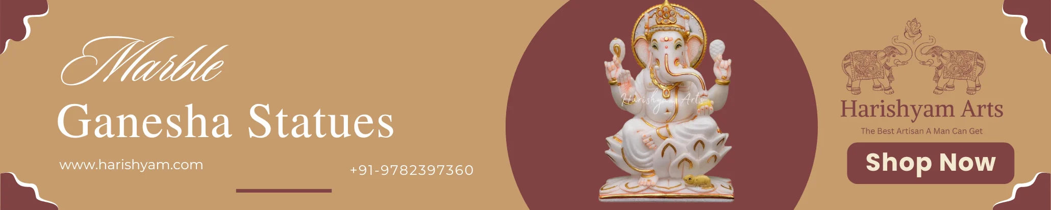 Marble Ganesha Statues