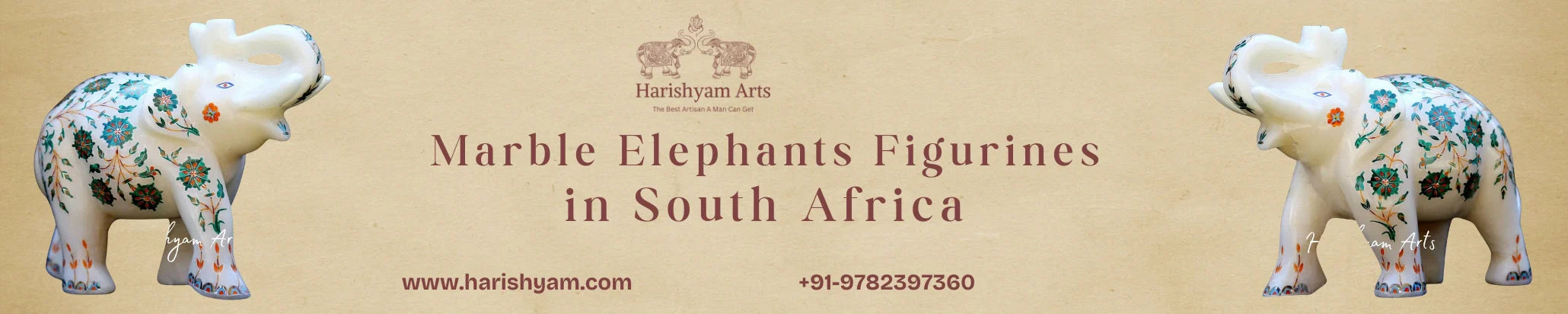 Buy Marble Elephants Statues in South Africa