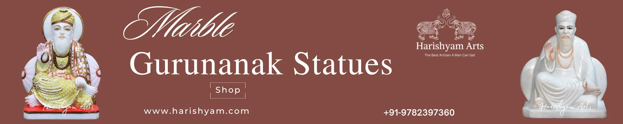 Marble Gurunanak Statues