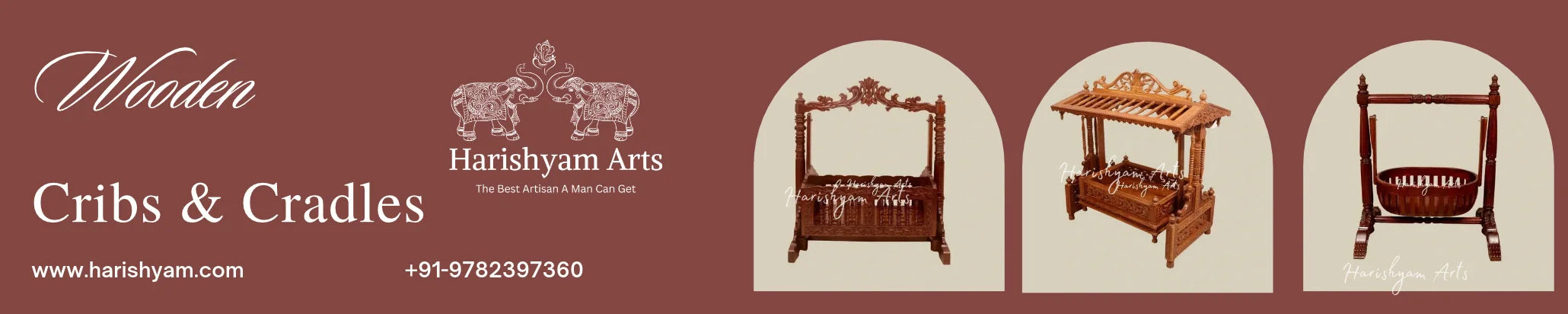Traditional Wooden Cribs & Cradles