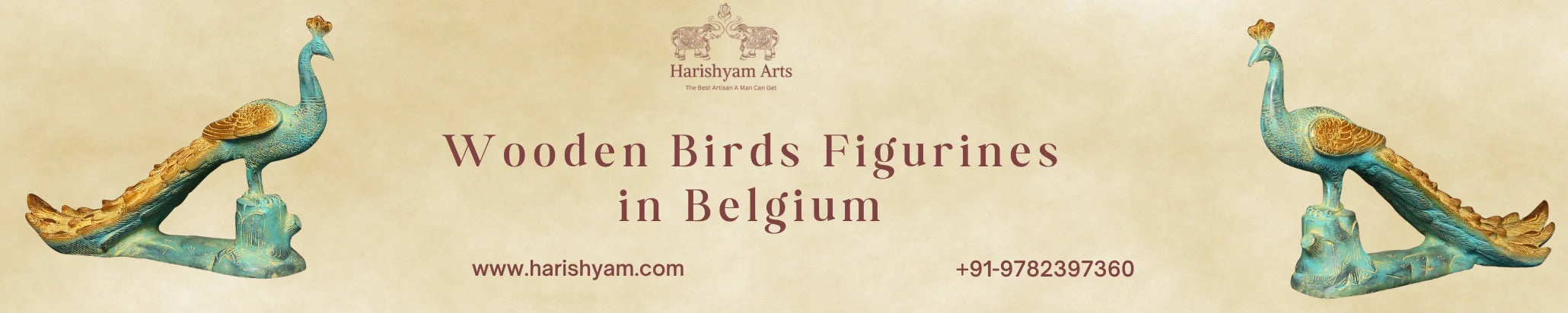 Buy Wooden Birds Figurines In Belgium