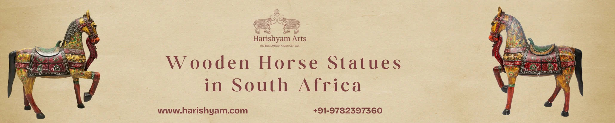 Buy Wooden Horse Statues In South Africa