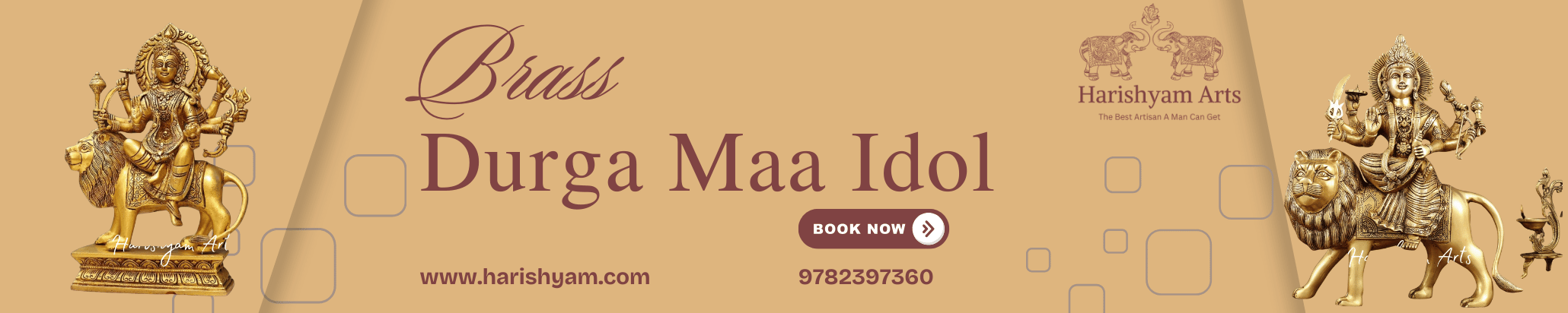 Brass Durga Maa Statues