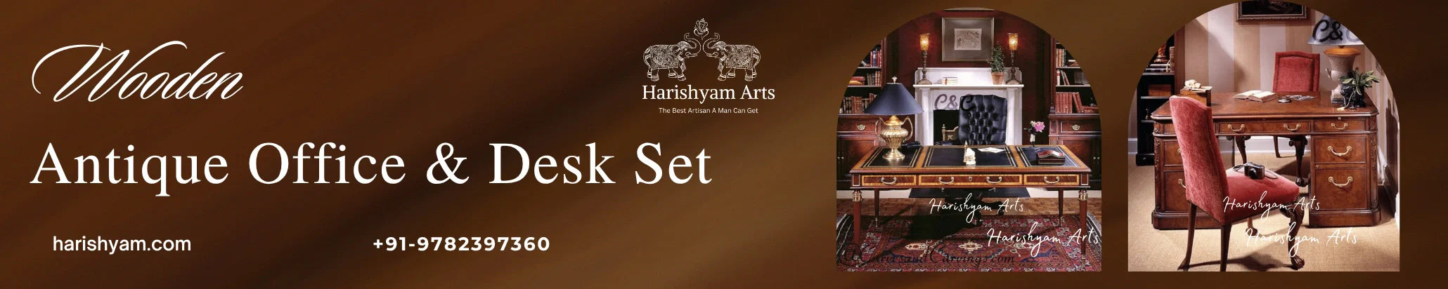 Antique Office & Desk Set