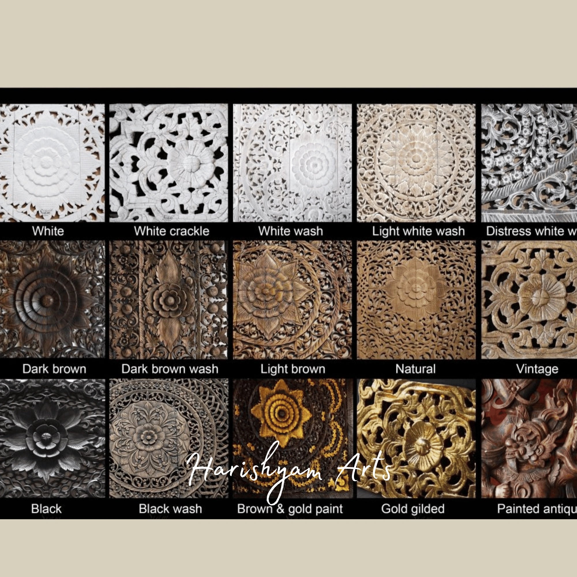 102" Large Carved Wooden Wall Art Panel Statement Piece