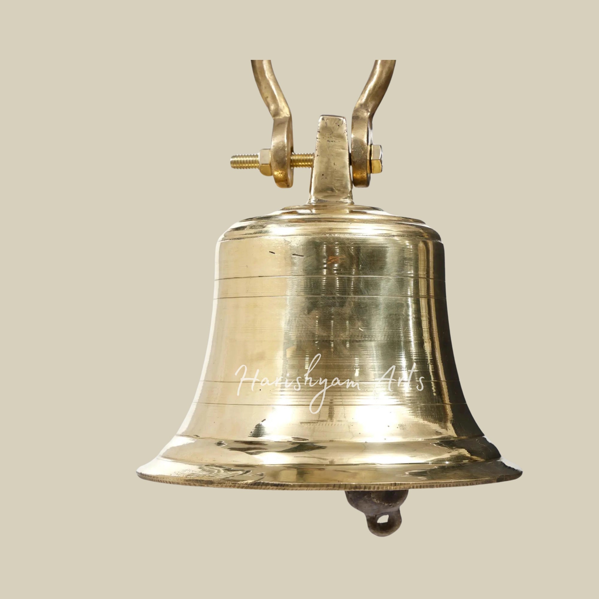 10" Brass Temple Bell