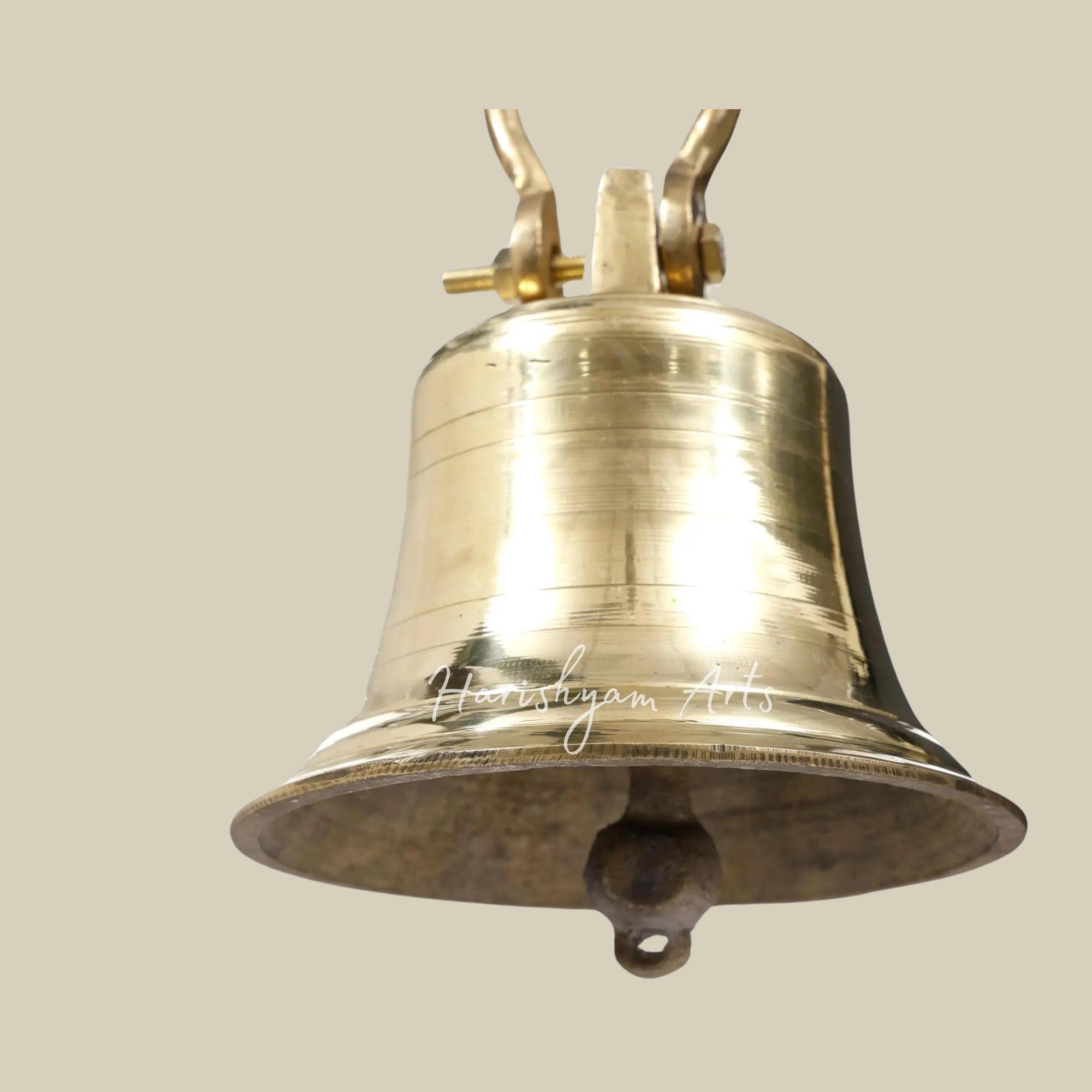 10" Brass Temple Bell1