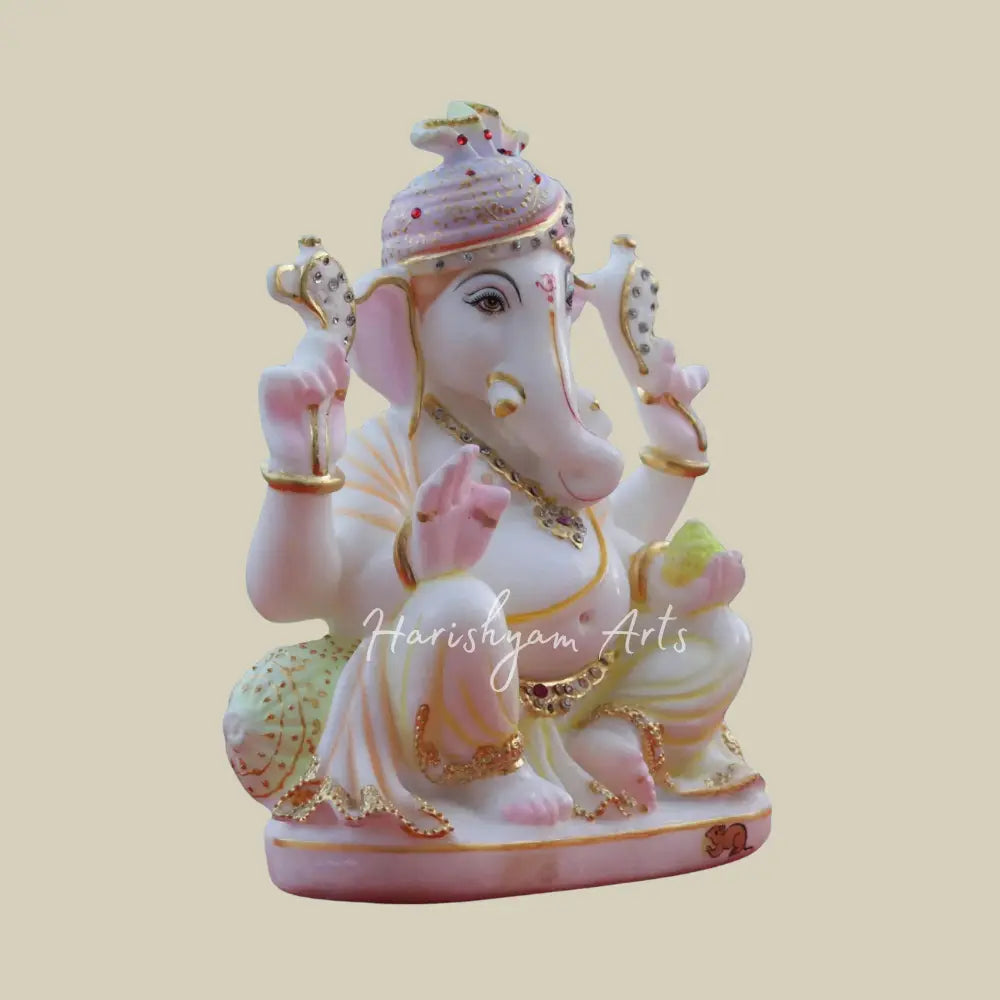 10" Lord Ganesha Wearing Turban