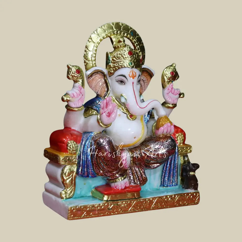 11" Blessing Lord Ganapati Statue