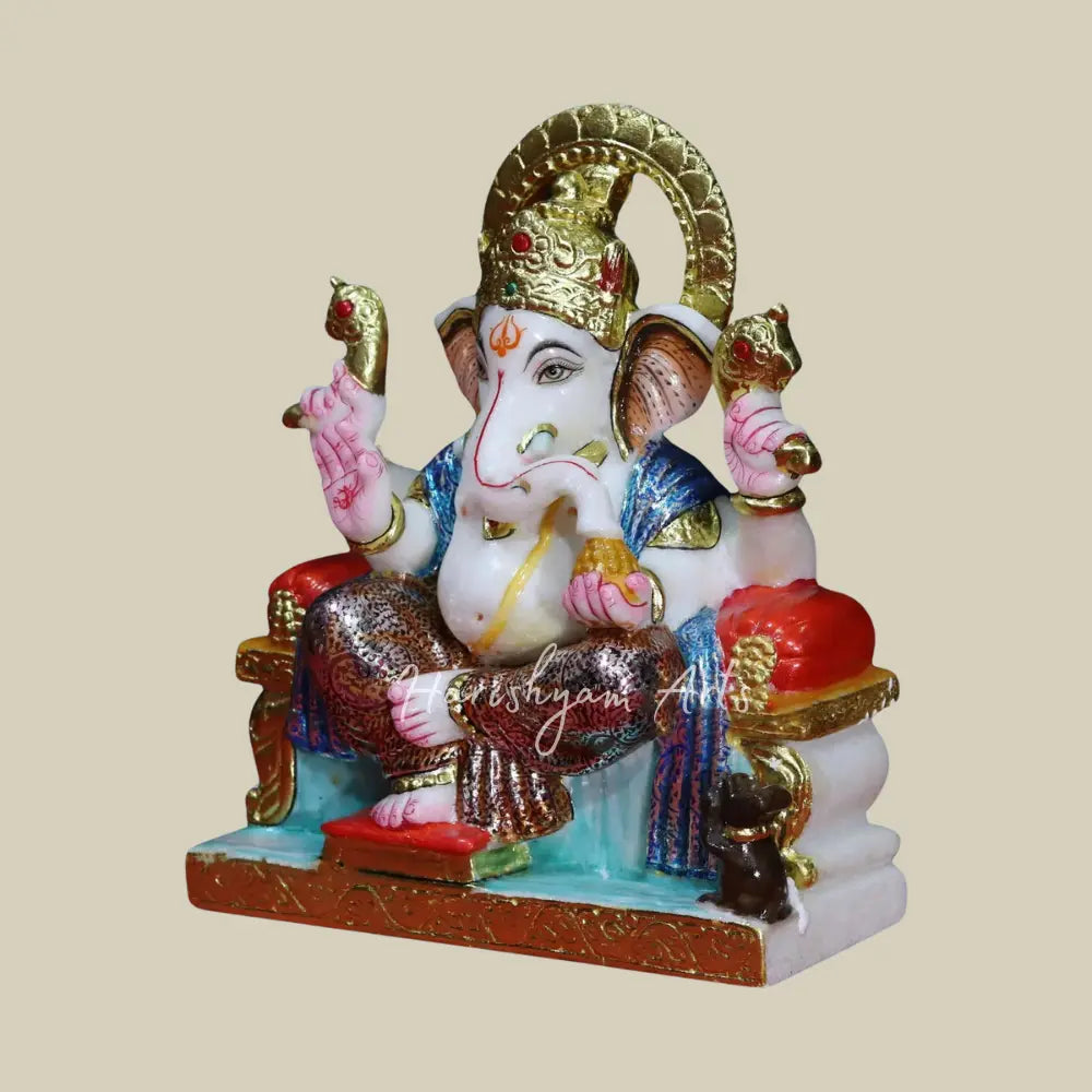 11" Blessing Lord Ganapati Statue