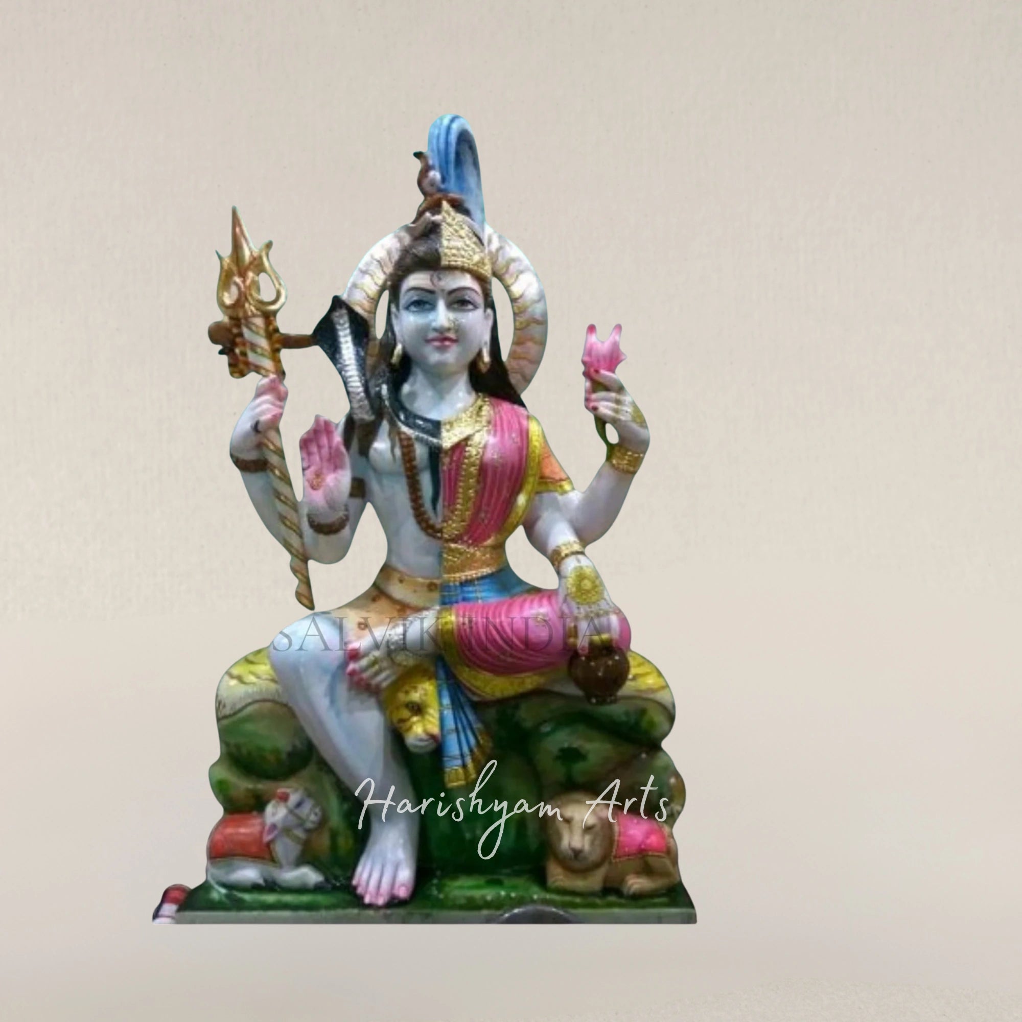 12_PremiumWhiteMarbleArdhanarishwarMoortiforHomeTempleDecor