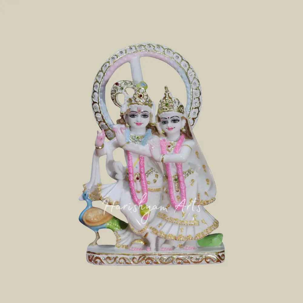 12" Radha Krishna Murti for Home Temple