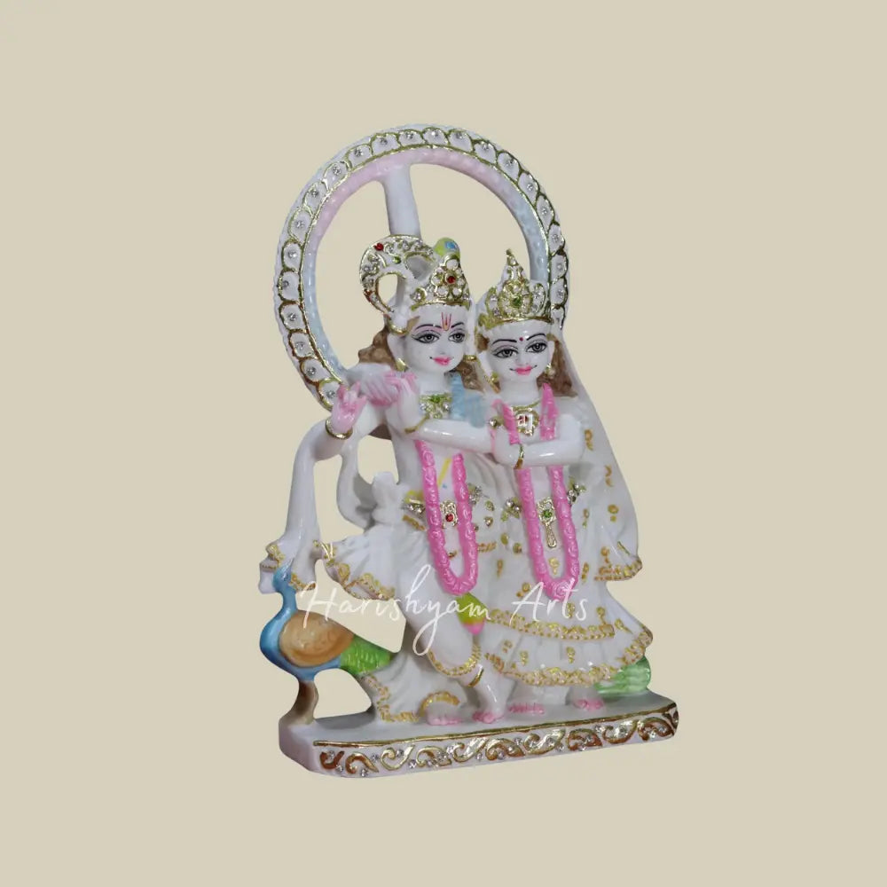 12" Radha Krishna Murti for Home Temple