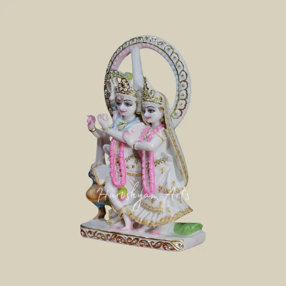 12" Radha Krishna Murti for Home Temple