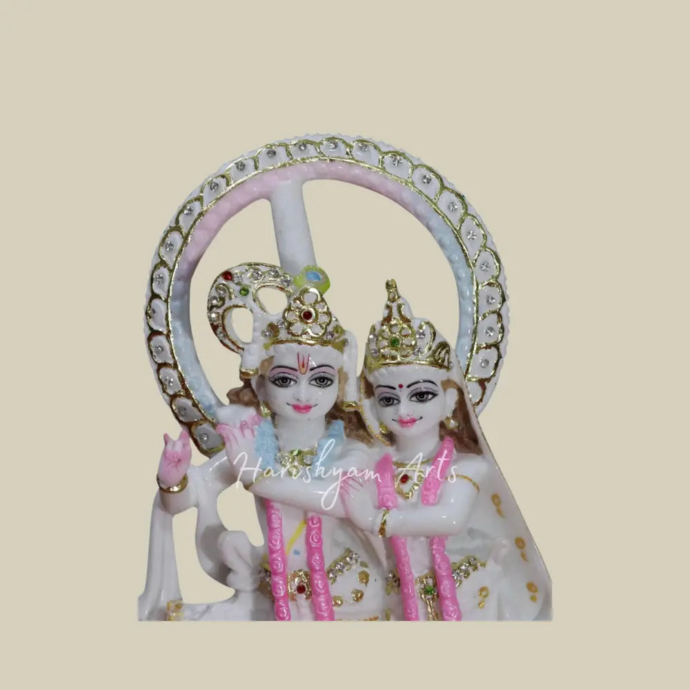 12" Radha Krishna Murti for Home Temple