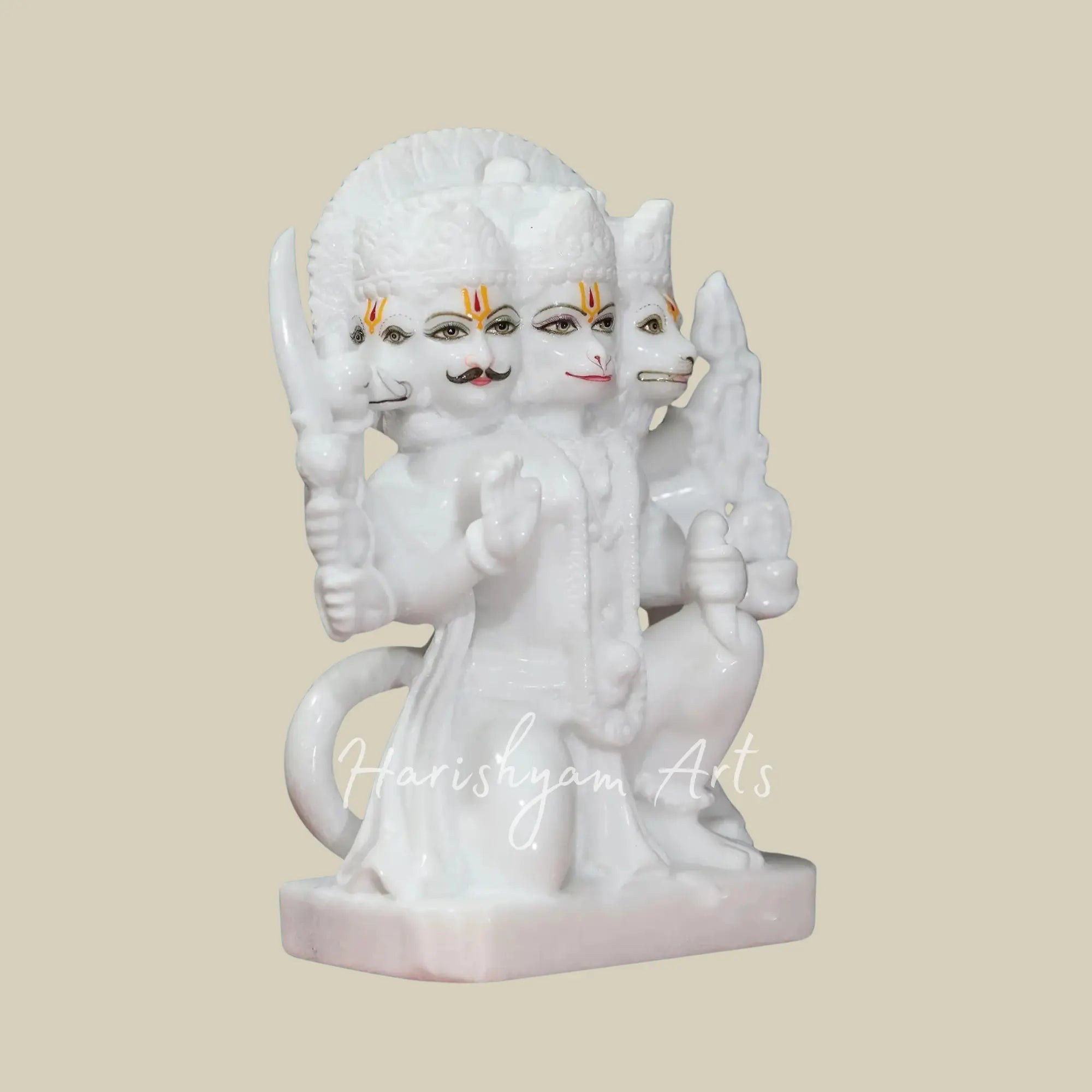 12 inches hanuman ji ki panchmukhi murti3