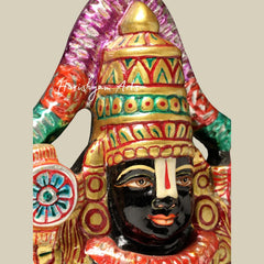 15" Lord Venkateshvara as Tirupati Balaji Statue in Marble