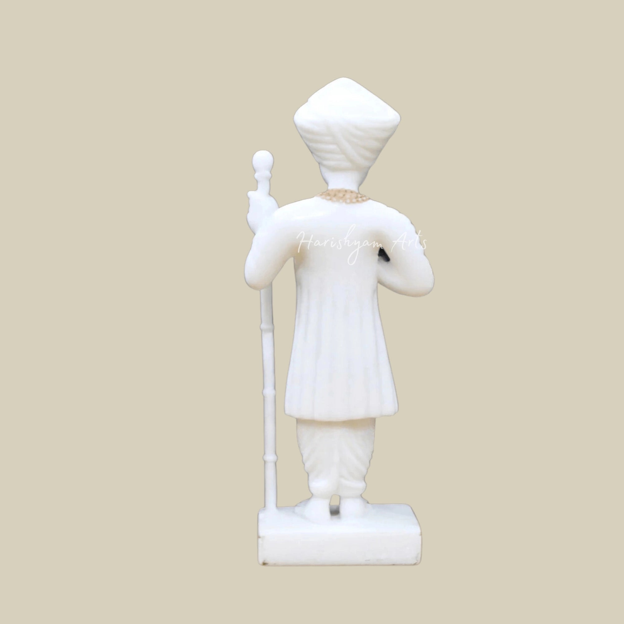 15 inches Jalaram Bapa Murti in Marble3