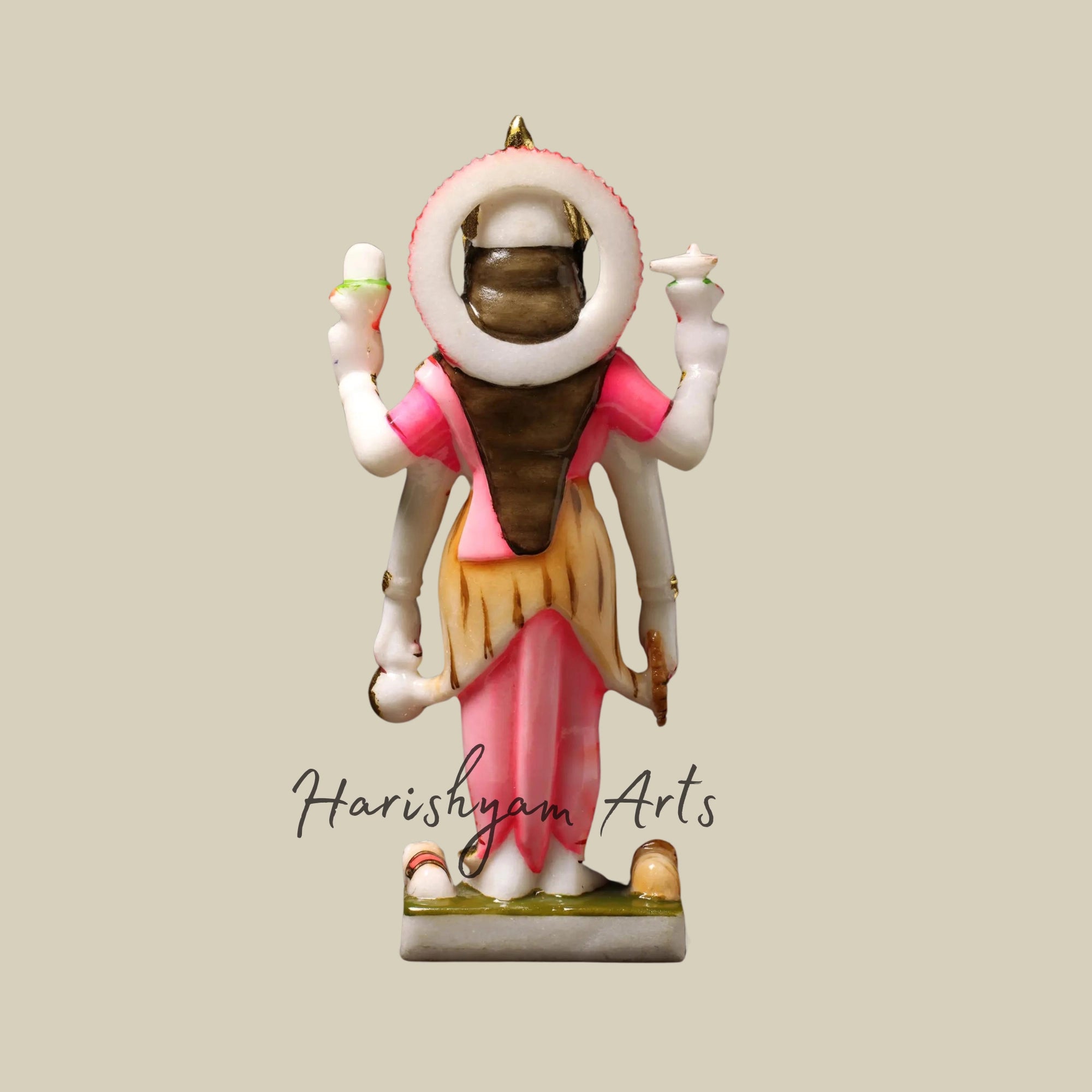 15" Marble Parvati Mata Murti for Home